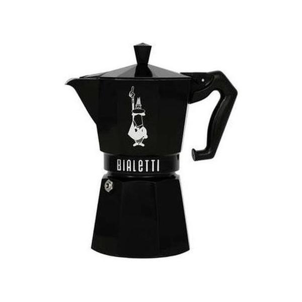 Bialetti Kitchen & Dining Bialetti 9066 Moka Exclusive Black 6TZ Coffee Maker, BIA0009066