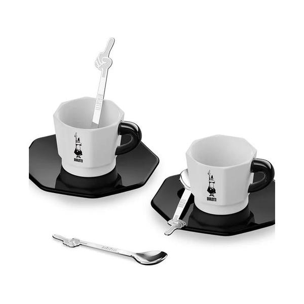 Bialetti Kitchen & Dining Bialetti DCDESIGN15 Set of 4 Little Man Coffee Spoons, BIADCDESIGN15