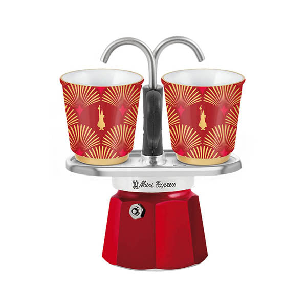 Bialetti Kitchen & Dining Red / Brand New / 1 Year Bialetti, Mini Express - 0004979