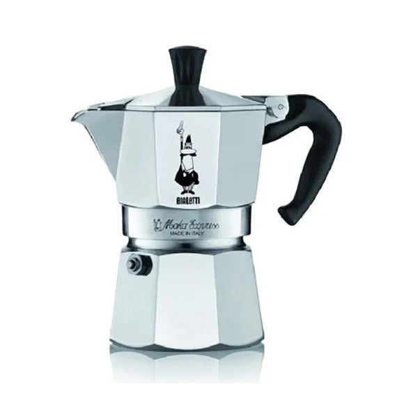 Bialetti Kitchen & Dining Silver / Brand New / 1 Year Bialetti, Moka Express 2 Cups - 0001168