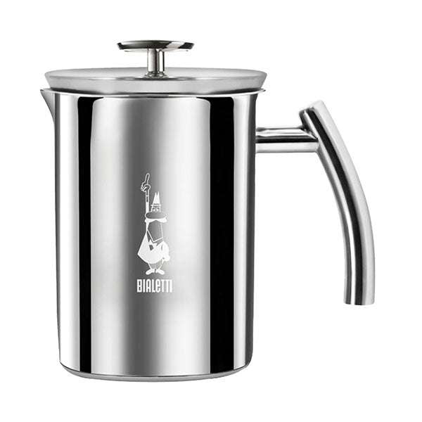 Bialetti Kitchen & Dining Silver / Brand New / 1 Year Bialetti, Steel Manual Milk Frother - 0003990