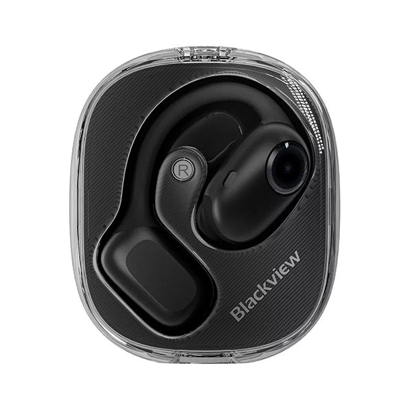 Blackview Audio Black / Brand New / 1 Year Blackview AirBuds 100 Open-Ear To Hear The World, Air-Conduction To Feel The Beat