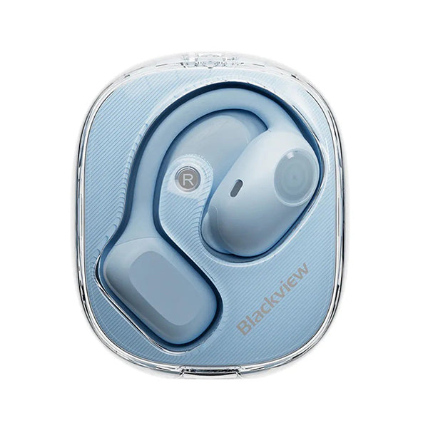 Blackview Audio Blue / Brand New / 1 Year Blackview AirBuds 100 Open-Ear To Hear The World, Air-Conduction To Feel The Beat