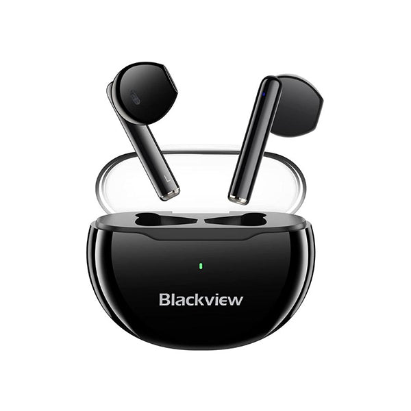 Blackview Audio Black / Brand New / 1 Year Blackview AirBuds 6 Headphones Wireless Bluetooth 5.3 Sport Wireless Earbuds/Noise Cancelling/HiFi Stereo Sound/Touch Sensors/4 Microphone/IPX7 Waterproof/24 H Playtime