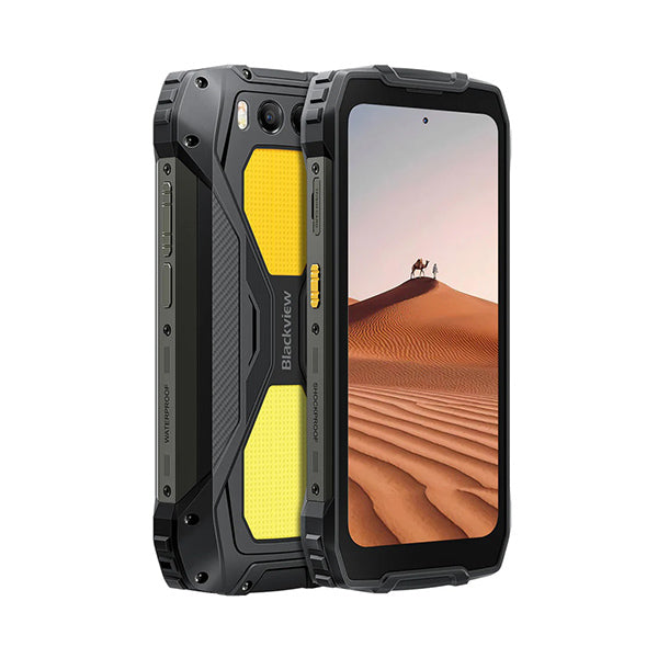 Blackview Communications Black / Brand New / 1 Year Blackview BV7300 18GB/256GB Rugged Phone (12GB Extended RAM) 15000mAh Night Vision Camera Camping Light 4G Ruggedized Cellphone