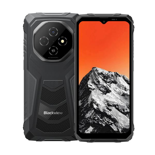 Blackview Communications Black / Brand New / 1 Year Blackview FORT 1 10000mAh 6.56-inch 90Hz Smart AI Display 12GB/128GB (8GB Extended RAM) AI Ruggedized Cellphone