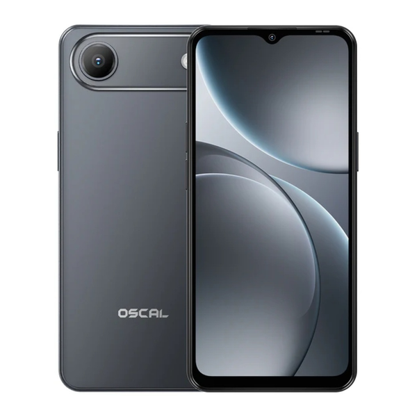 Blackview Communications Black / Brand New / 1 Year Blackview Oscal Flat 3C 16GB/32GB (12GB Extended RAM)