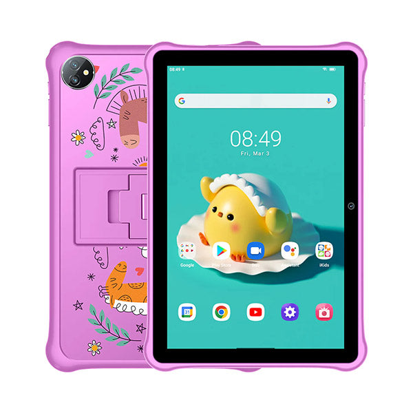 Blackview Computers Pink / Brand New / 1 Year Blackview Tab A7 Kids 10.1" 3GB/64GB + 2GB Extended Memory (Total 5GB RAM), 6580mAh Battery, Rear Cam 5MP, Front Cam 2MP, 800×1280 HD+ Display, Android 12