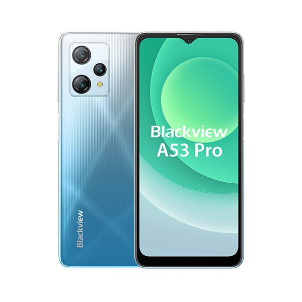 Blackview Mobile Phone Starry Blue / Brand New / 1 Year Blackview A53 Pro 4GB RAM + 3GB Extended Memory (Total of 7GB) + 64GB Storage