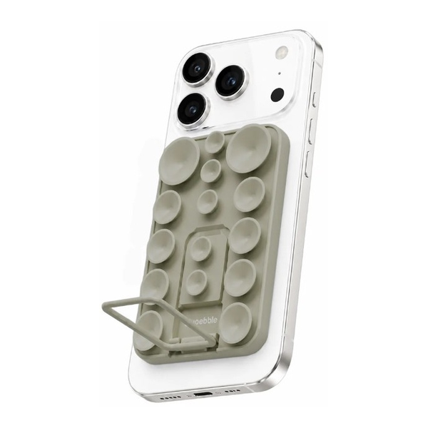 Blupebble Communications Beige / Brand New Blupebble Orbix Magnetic Grip Stand, BPORBIX