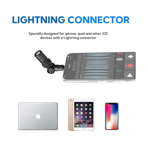 Boya BY-M100D External Microphone for iPhone iPad iOS Price in Lebanon ...