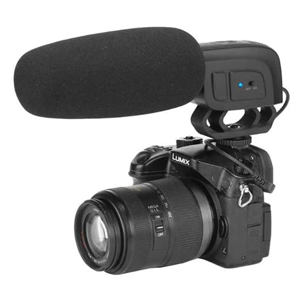 Boya Audio Black / Brand New Boya, BY-M17R On-Camera Condenser Shotgun Microphone
