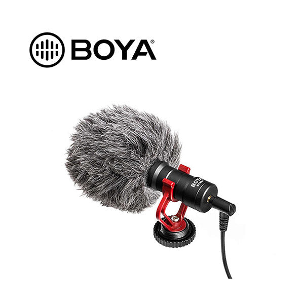 Boya Audio Black / Brand New Boya BY-MM1 Mini Cardioid Condenser Microphone