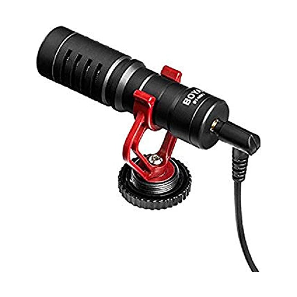 Boya Audio Black / Brand New BOYA BY-MM1 Shotgun Video Microphone, Universal Compact On-Camera Mini Recording Mic, Directional Condenser for DSLR, Camcorder, iPhone, Android Smartphones, Mac, Tablet
