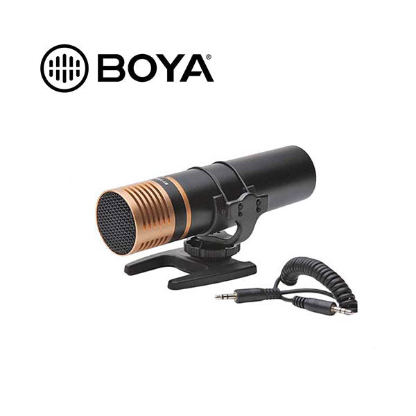 Boya Audio Black / Brand New Boya BY-VM300PS Stereo Video Mic