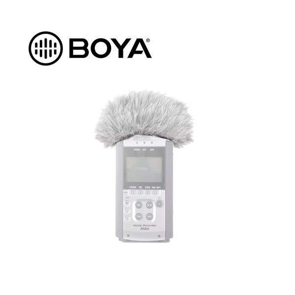 Boya Audio Grey / Brand New Boya BY-WS9 Furry Outdoor Microphone Windshield For Zoom, Tascam
