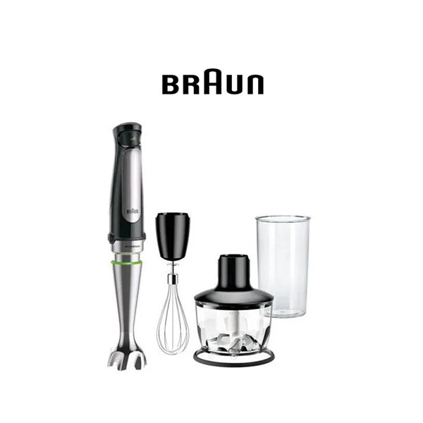 Braun Kitchen & Dining Braun MultiQuick Braun Immersion Hand Blender (2-Cup Food Processor, Whisk, Beaker), MQ7035