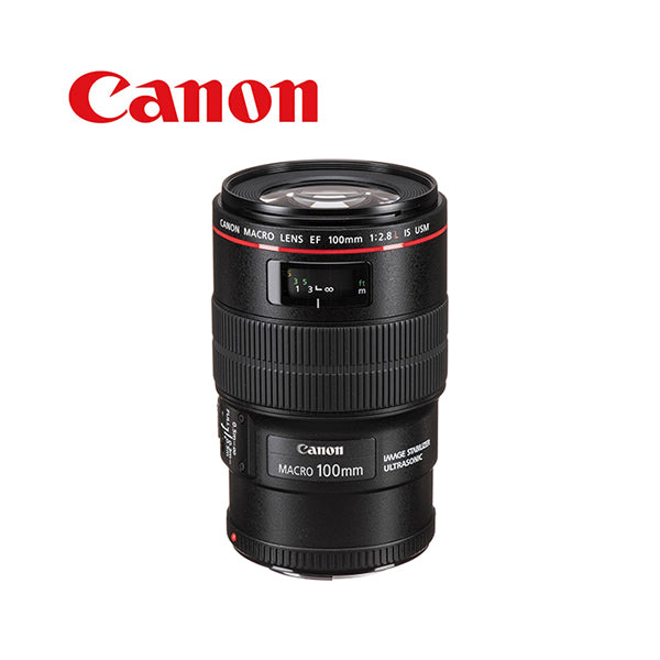 Canon Camera & Optic Accessories Black / Brand New Canon EF 100mm f/2.8L Macro IS USM Lens