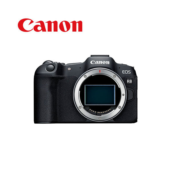 Canon Cameras Black / Brand New / 1 Year Canon EOS R8 Mirrorless Camera