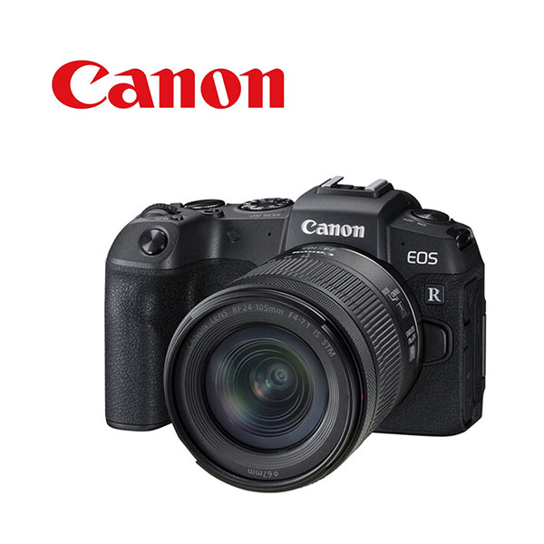 Canon Cameras Black / Brand New / 1 Year Canon EOS RP Mirrorless Camera with 24-105mm F4-7.1 IS STM