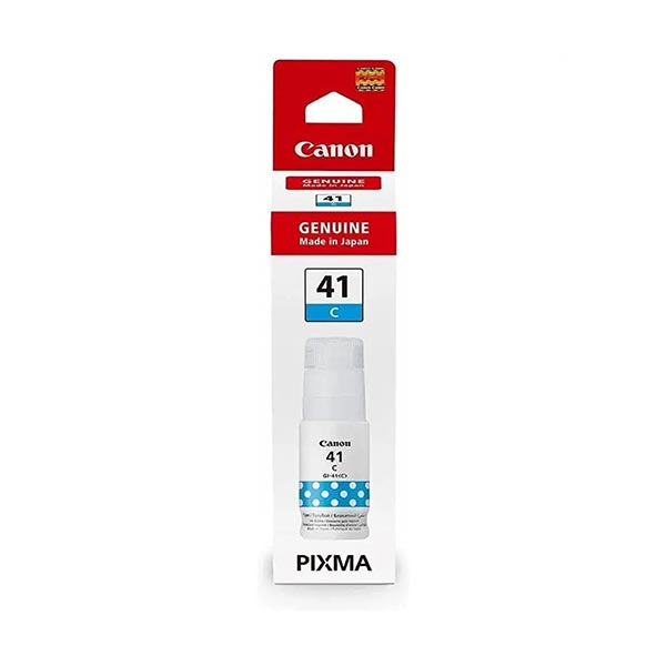 Canon Print & Copy & Scan & Fax Cyan / Brand New Canon GI-41C Ink Bottle Printer, Cyan