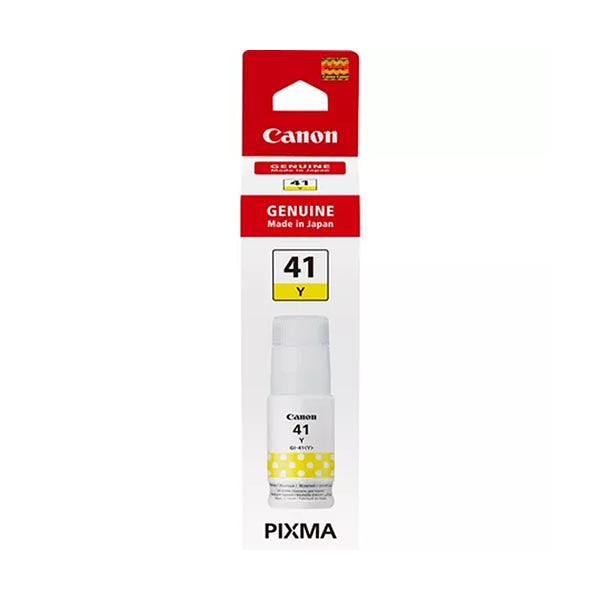Canon Print & Copy & Scan & Fax Yellow / Brand New Canon GI-41Y Ink Bottle Printer, Yellow