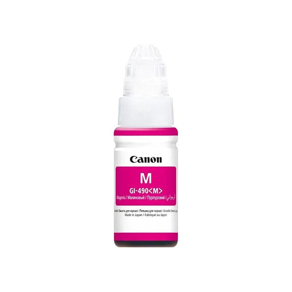 Canon Print & Copy & Scan & Fax Magenta / Brand New Canon GI-490 Ink Bottle, Magenta
