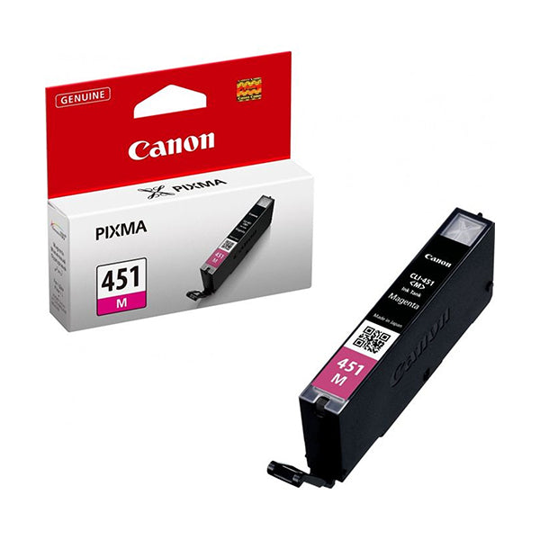 Canon Print & Copy & Scan & Fax Magenta / Brand New Canon Ink Cartridge CLI-451 Magenta