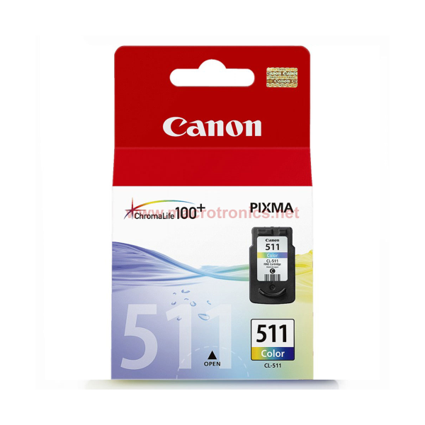 Canon Print & Copy & Scan & Fax Brand New Canon Ink CL-511 Cartridge, Color