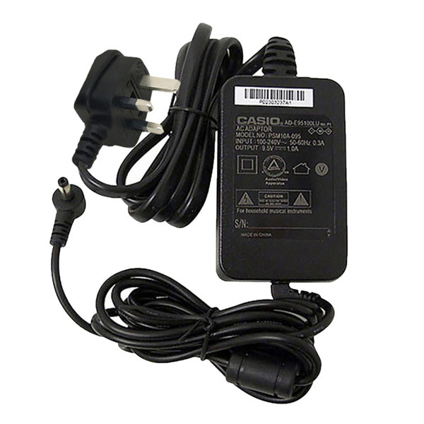 Casio Electronics Accessories Casio AC Adapter ADE95100 Official Power Supply for Casio Models, SA-46, SA-47, CTK240, CTK2200, CTK4200, LK120, and other models