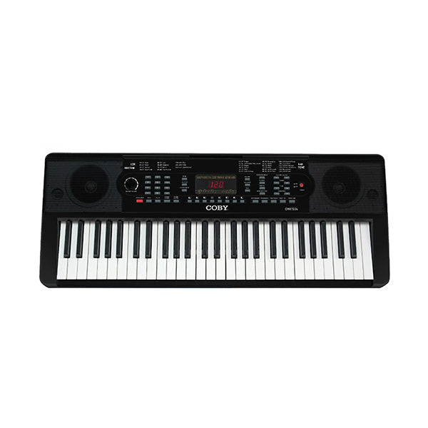 Coby Hobbies & Creative Arts Black / Brand New Coby Keyboard Electronic Piano Portable 54 Key - CMK1554
