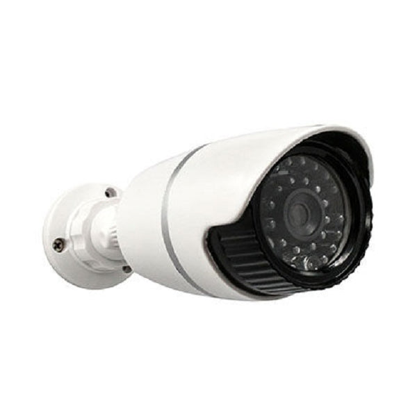 Conqueror Cameras White / Brand New Conqueror Fake Security CCTV Surveillance Camera Dummy Indoor / Outdoor with Red LED Light - CA98