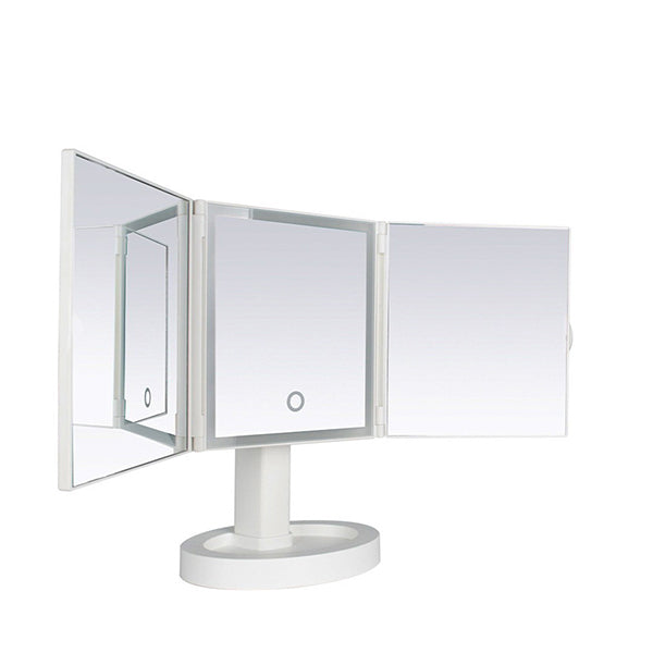 Conqueror Decor White / Brand New Conqueror Foldable LED Makeup Mirror with up to 5x Magnification - TMR310