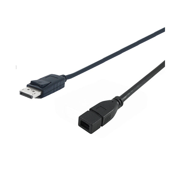 Conqueror Electronics Accessories Black / Brand New Conqueror Cable Display Port Male to Display Port Female 4K - C133C