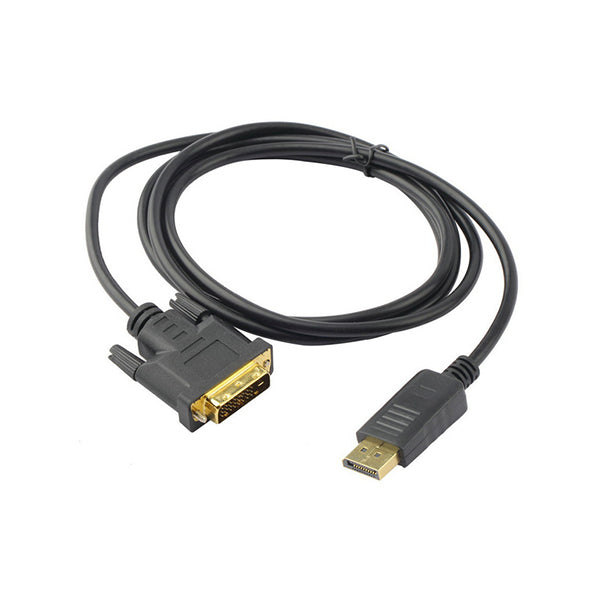Conqueror Electronics Accessories Black / Brand New Conqueror Cable Display to DVI Male to Male 1.8 Meter - C133J