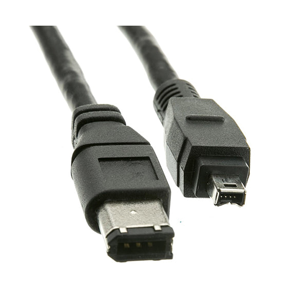 Conqueror Electronics Accessories Black / Brand New Conqueror Cable DV to Firewire 1394 4 Pins to 6 Pins 1.5 Meter - C13
