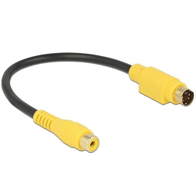 Conqueror Electronics Accessories Black / Brand New Conqueror Cable S-Video to RCA Male to Female - C56