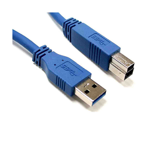 Conqueror Electronics Accessories Blue / Brand New Conqueror Cable USB 3.0 AM/BM 2 Meter - C131