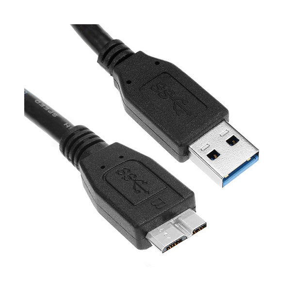 Conqueror Electronics Accessories Black / Brand New Conqueror Cable USB 3.0 Data Line for Hard Disk 1.5 Meter - C126