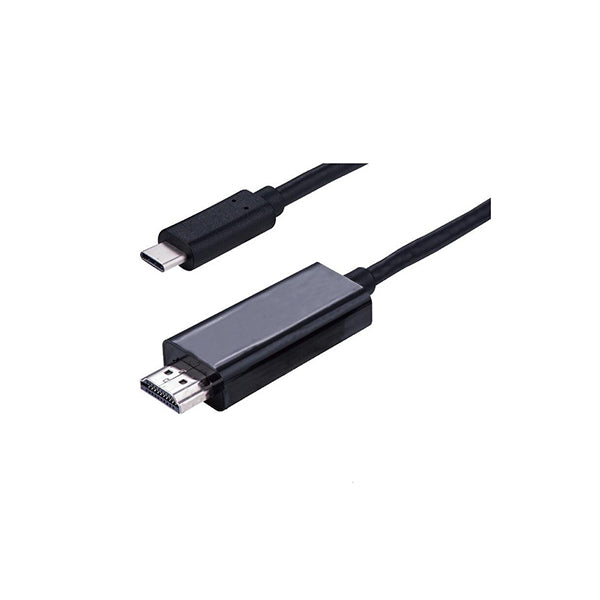 Conqueror Electronics Accessories Black / Brand New Conqueror Cable USB Type C to HDMI Male 1 Meter - C134J