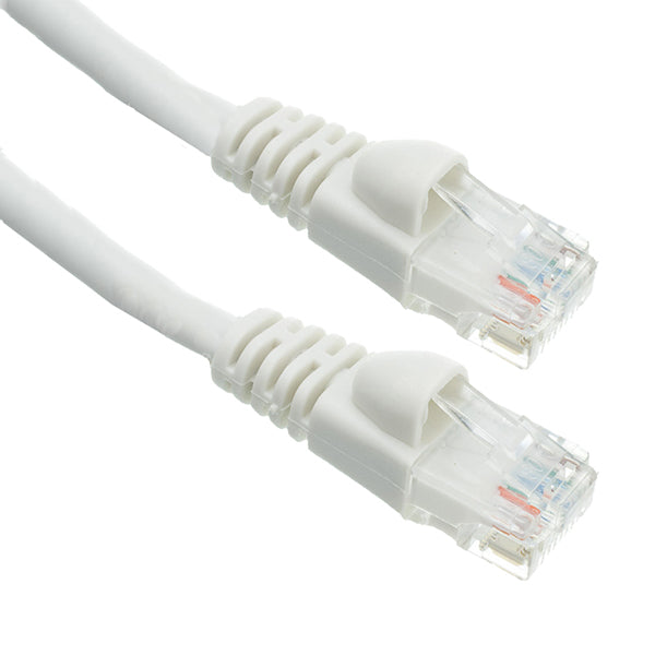 Conqueror Electronics Accessories White / Brand New Conqueror Ethernet Cable Supports Cat6 / Cat5e / Cat5 Standards 550MHz 10Gbps RJ45 Computer Networking Cord 5 Meter - C87H