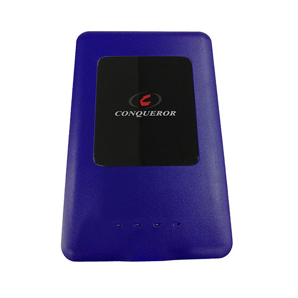 Conqueror Electronics Accessories Blue / Brand New Conqueror Lightweight Portable Charger 3400 mAh Power Bank for iPhone, iPad, and other Smart Devices - B66