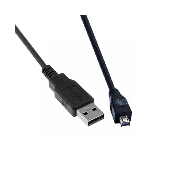 Conqueror Electronics Accessories Black / Brand New Conqueror MP3 MP4 Cable USB to Mini USB 4 Pins 1.5 Meter - C6