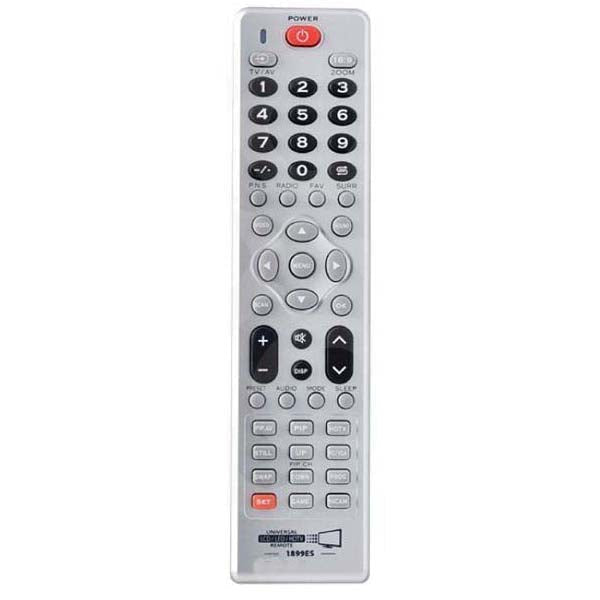 Conqueror Electronics Accessories Silver / Brand New Conqueror Universal TV Remote Control - H1899E