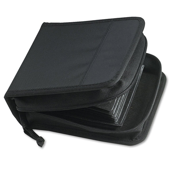 Conqueror Filing & Organization Black / Brand New Conqueror CD / DVD Case Storage Organizer Booklet 64 Capacity - CC3