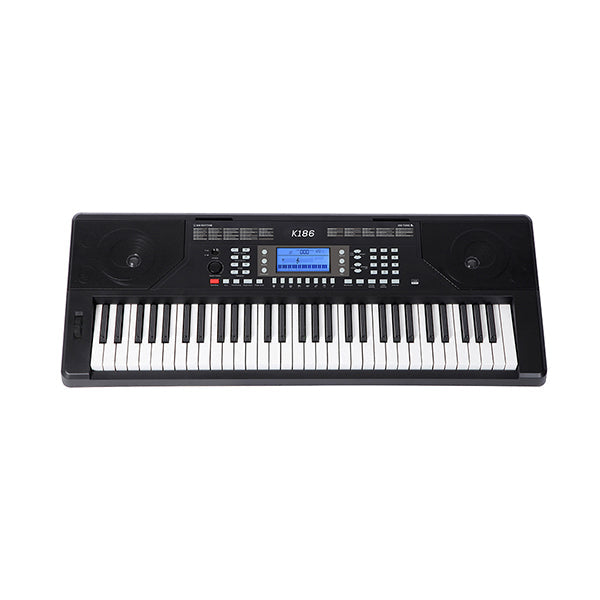 Conqueror Hobbies & Creative Arts Black White / Brand New Conqueror Electronic Multifunctional LCD Keyboard Portable 61 Key with Touch Response - MKY186
