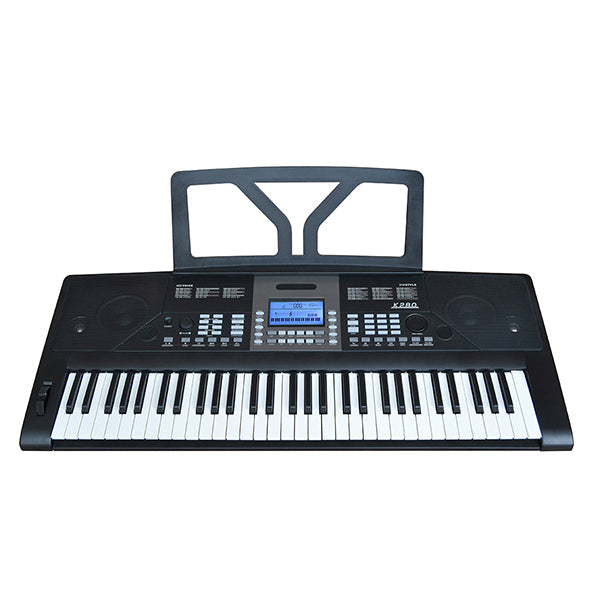 Conqueror Hobbies & Creative Arts Black White / Brand New Conqueror Electronic Multifunctional LCD Piano Portable 61 Key with Touch Response - MKY280