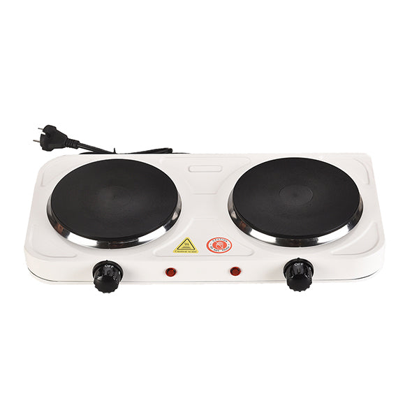 Conqueror Kitchen & Dining White / Brand New Conqueror Portable Electric Cooking Hot Plate Double Burner 2000 Watt - BSD2020A