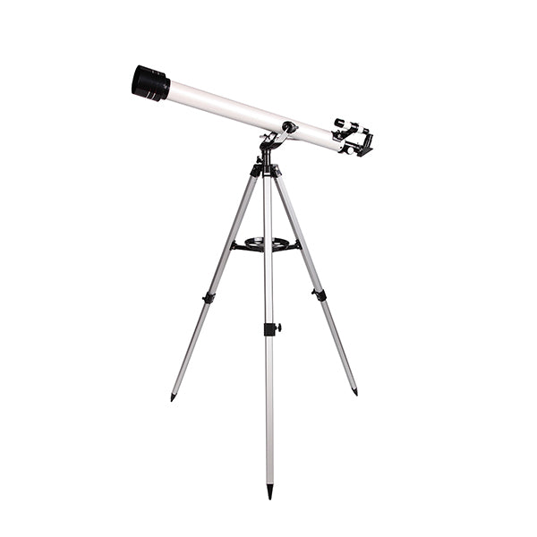 Conqueror Optics White / Brand New Conqueror Telescope 800mm Focal Length Metal Tripod with Adjustable Height up to 125cm - AT6455