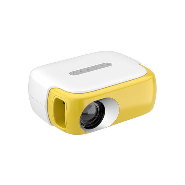 Conqueror Video Yellow / Brand New Conqueror 2.6 Inch Mini LCD Projector with Picture Size 50”-120” and 1000 Lumens - VPJ860